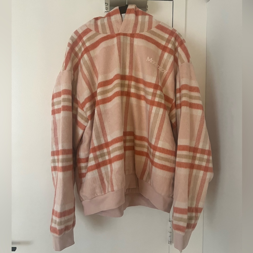 MADHAPPY Plaid Hoodie